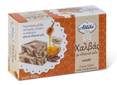 Attiki halvas cacao met honing