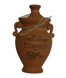 Elli Gyros en Souvlaki kruiden ceramische pot