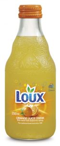 LOUX portokalda met koolzuur 250g, 6x