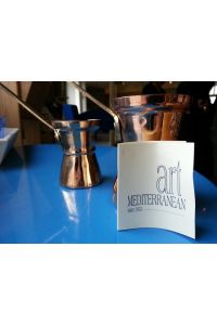 Kopper Briki voor 2 Griekse koffie